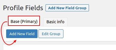 BuddyPress Add Profile Field