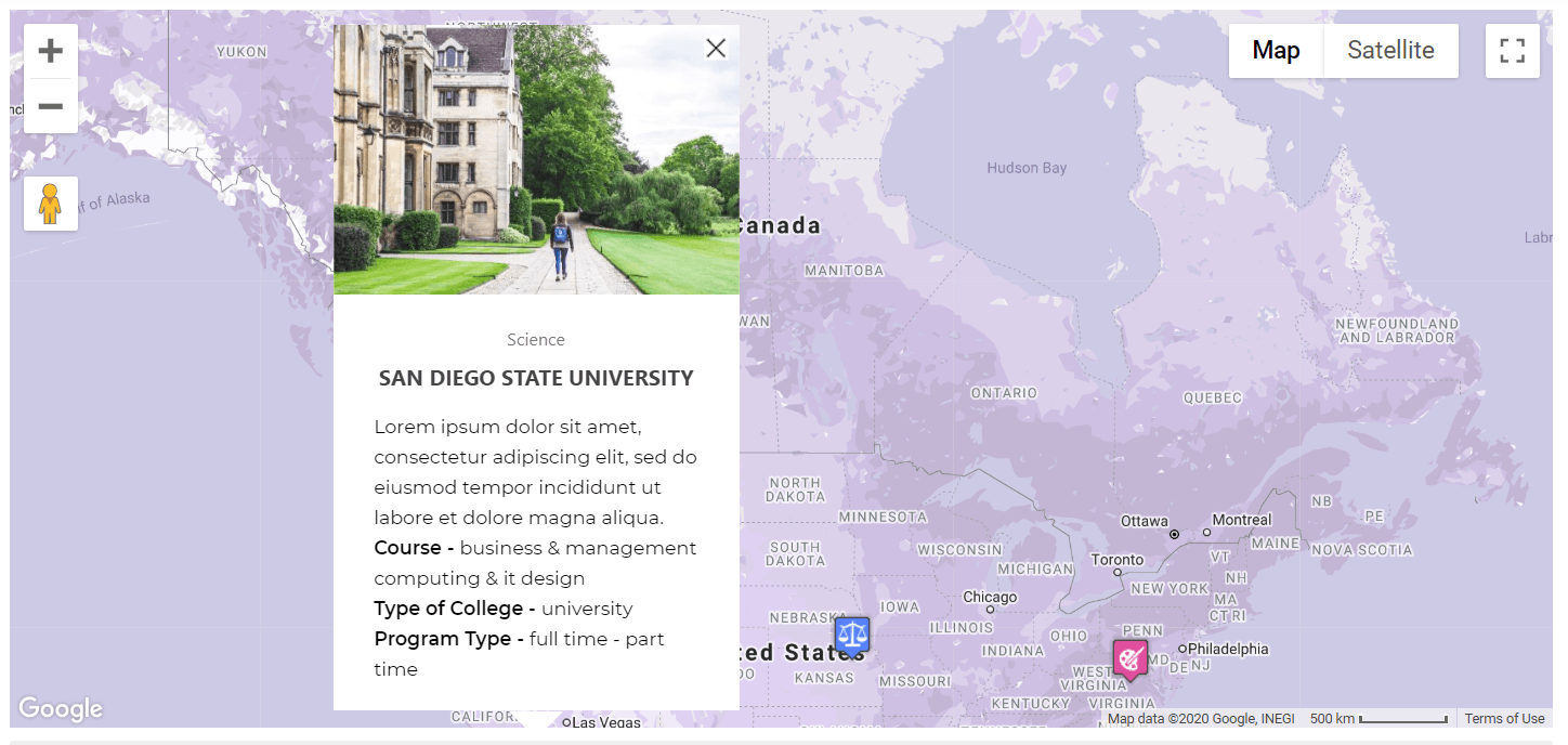 MySQL Data Displayed on Google Maps