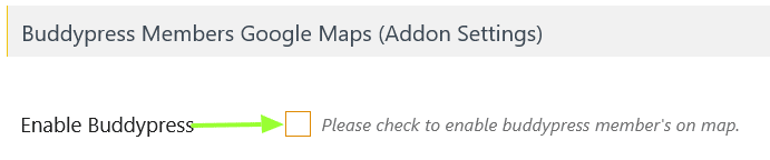 Enable BuddyPress Members on Google Maps