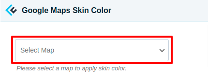 Google Maps Skin Editor