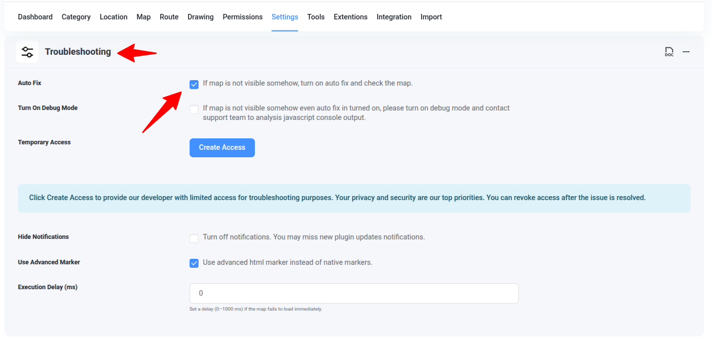 Fix Google Maps is not visible issue in WP Maps Pro
